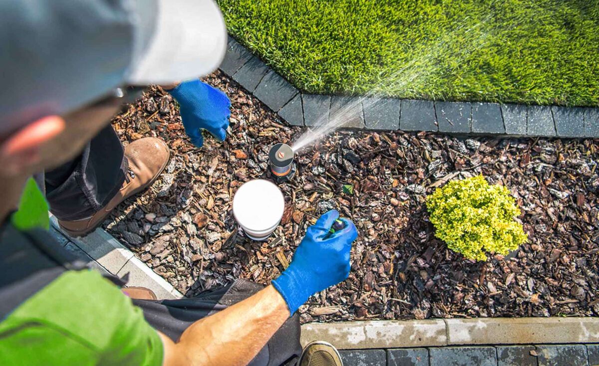 Sprinkler repair service